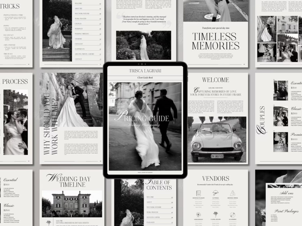 Metropolitan wedding photography pricing guide